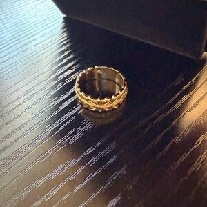 Elegant Gold-Tone Ring